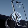 Автомобильный магнитный держатель для телефона MagSafe с вращением на 360 градусов, автомобильное крепление N52, магнитная подставка для телефона с кольцом для iPhone
