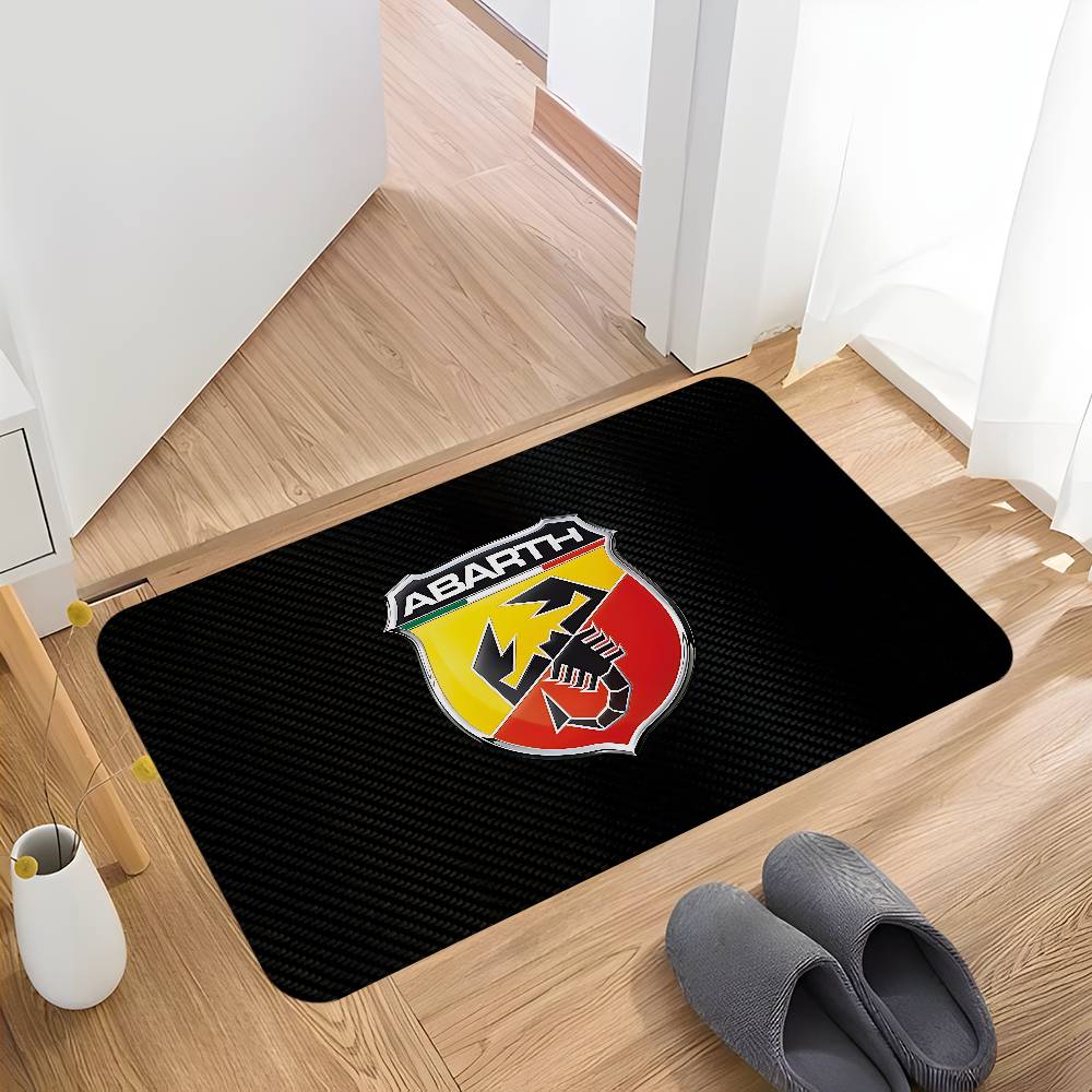 A-AbarthS-S Bathroom Mat Kids Room Bedroom Decoration Balcony Anti-Slip Doormat Living Room Welcome Rug