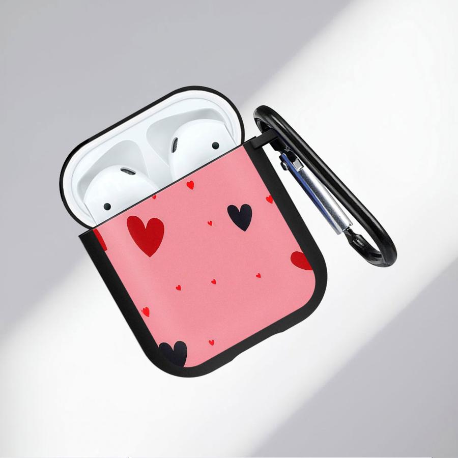 Ретро Любовь Красный Черный Чехол Для Airpods 2 3 4 Pro2 Pro3 Pro 1 Мягкий Чехол-Крышка Для Наушников