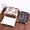 Large Capacity Jewelry Organizer Velvet Jewelry Display Holder Wooden Jewelry Tray Jewelry Storage