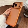 Роскошный Матовый Прозрачный Чехол Для Телефона Для iPhone 14 15 16 Pro Max 17Air Plus Ударопрочный Бампер Чехол Обложка