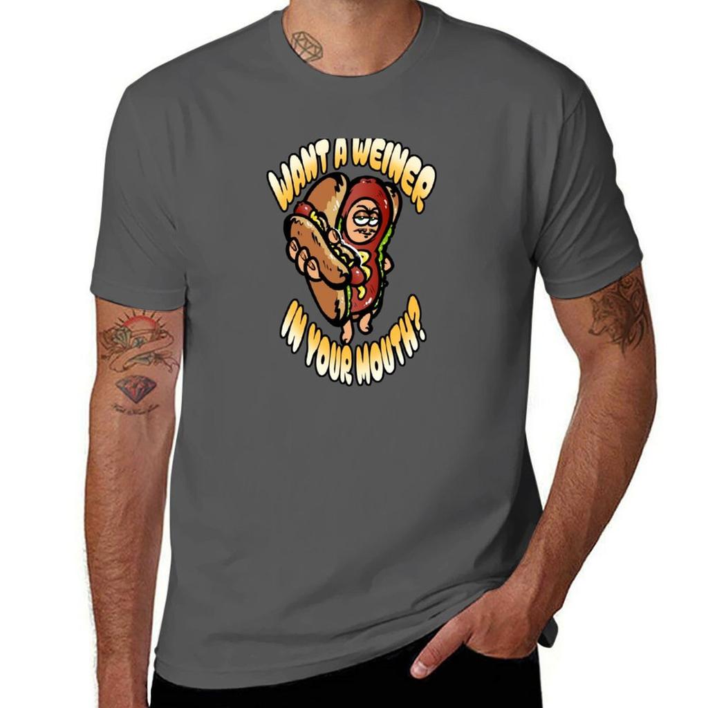 Hot Dog Fella Design TShirt Sports Casual Breathable Tee Shirt