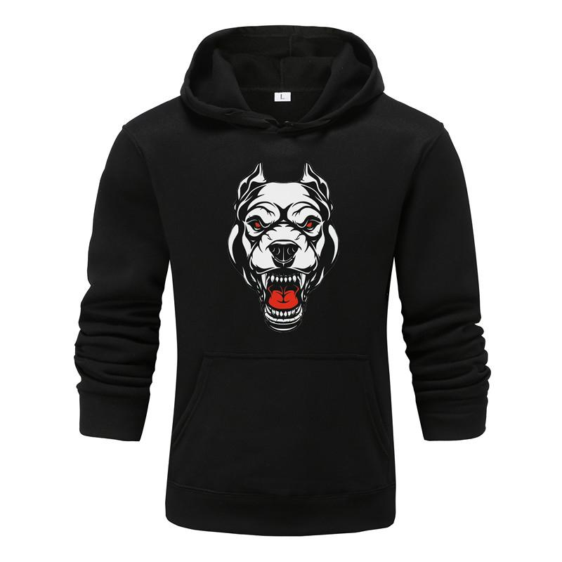 Осенне-зимняя новая персонализированная одежда с принтом волка и животных для мужчин и женщин, толстовка с капюшоном для любителей, пуловер, спортивная толстовка для бега