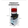 VaneAims 22MM FXB38 Пластиковая светодиодная ручка-переключатель, поворотный переключатель, мгновенный/фиксируемый, 2/3 положения, 10A, выключатель питания ВКЛ/ВЫКЛ, подсвечиваемые переключатели4