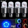 1Pcs Round Valve Cap LED Light Wheel Tyre Lamp for Car Motorbike Bike YS