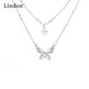 Lindon Women Necklace Pendant Copper Alloy Zircon Fashion Gift