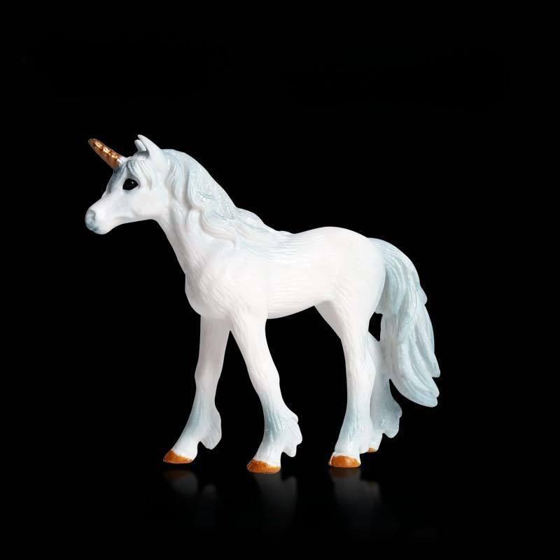 Unicorn Model Miniature Toy For Kids Creative Play And Educational Therapy