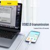 PISEN Кабель для быстрой зарядки PD с двумя разъемами Type-C для автомобиля и мобильного телефона