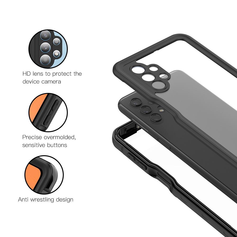Водонепроницаемый и ударопрочный защитный чехол для Samsung Galaxy A32 5G - Полная защита, Пыленепроницаемый, Снегозащищенный