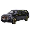 1/24 BMW The XM SUV Модель спортивного автомобиля из сплава Литой металлический игрушечный автомобиль Модель транспортного средства Симуляция Звук и свет Коллекция Детский подарок