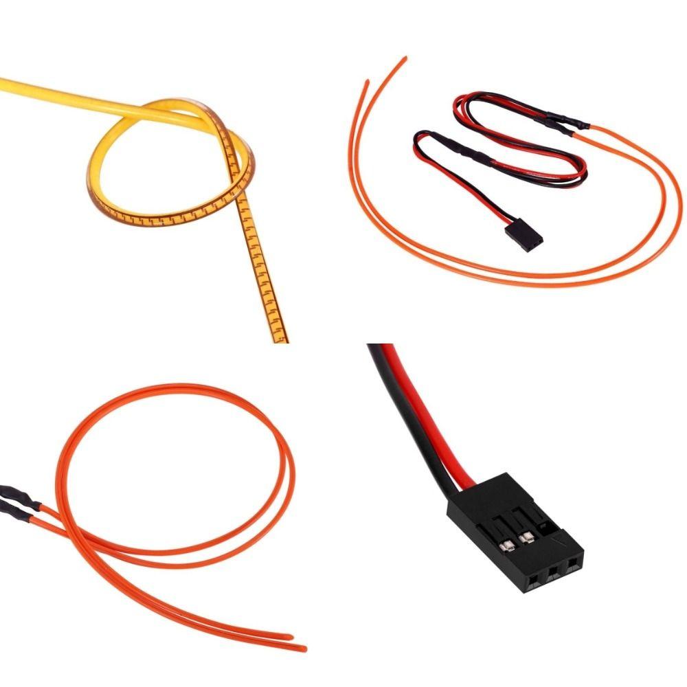 29cm LED Strip Lights Flexible Upgrade Light Parts New RC Car Lights for SCX24 TRX4M UTB18