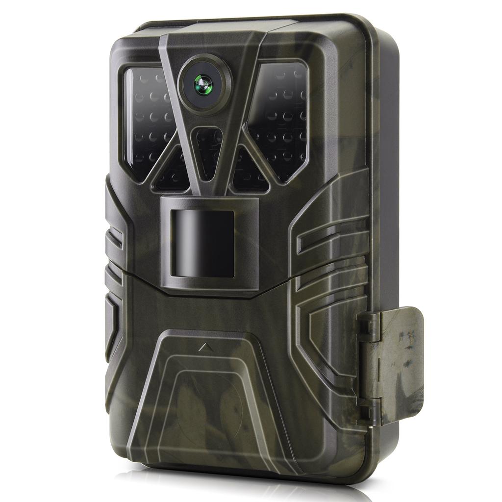 Wi-Fi Trail Camera 4k 36mp Bt App Control Охотничья камера Игровая камера с ночным видением 65 футов Обнаружение 120° IP65 Водонепроницаемая