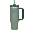 STANLEY H2.0 Vacuum Quencher 0.88L Hammertone Green Cold Retention Sturdy Straw Water Bottle Summer Outdoor Dishwasher