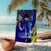 1pc Blue Lock U Japan Match Cartoon Quick Dry Microfiber Bath Towel for Swimming Surfing Camping Unisex Holiday. SJT720113