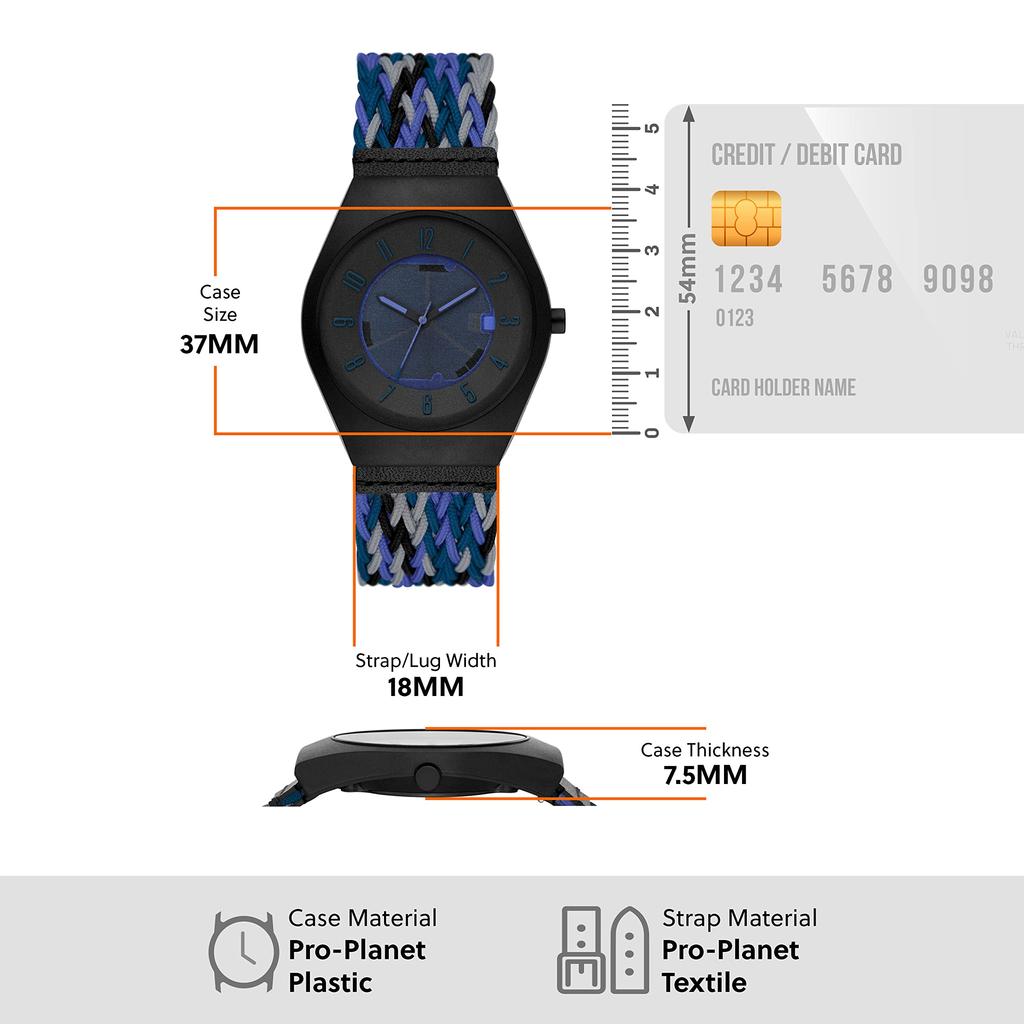 Skagen Watch Grenen Samsø Series SKW6871 Men's Multicolor