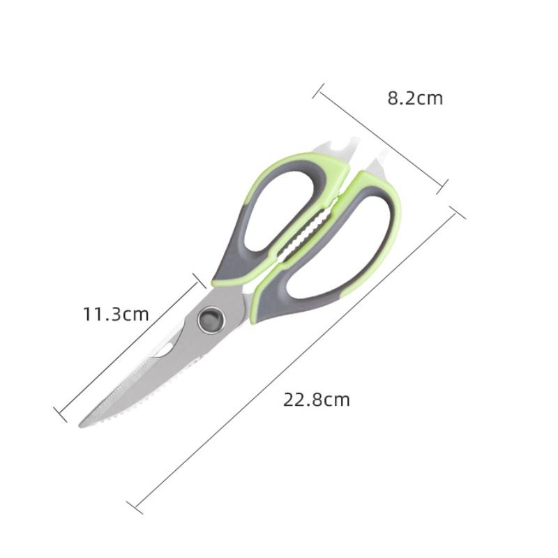 Острые кухонные ножницы из нержавеющей стали, многофункциональные ножницы для куриных костей, мощные и удобные бытовые ножницы