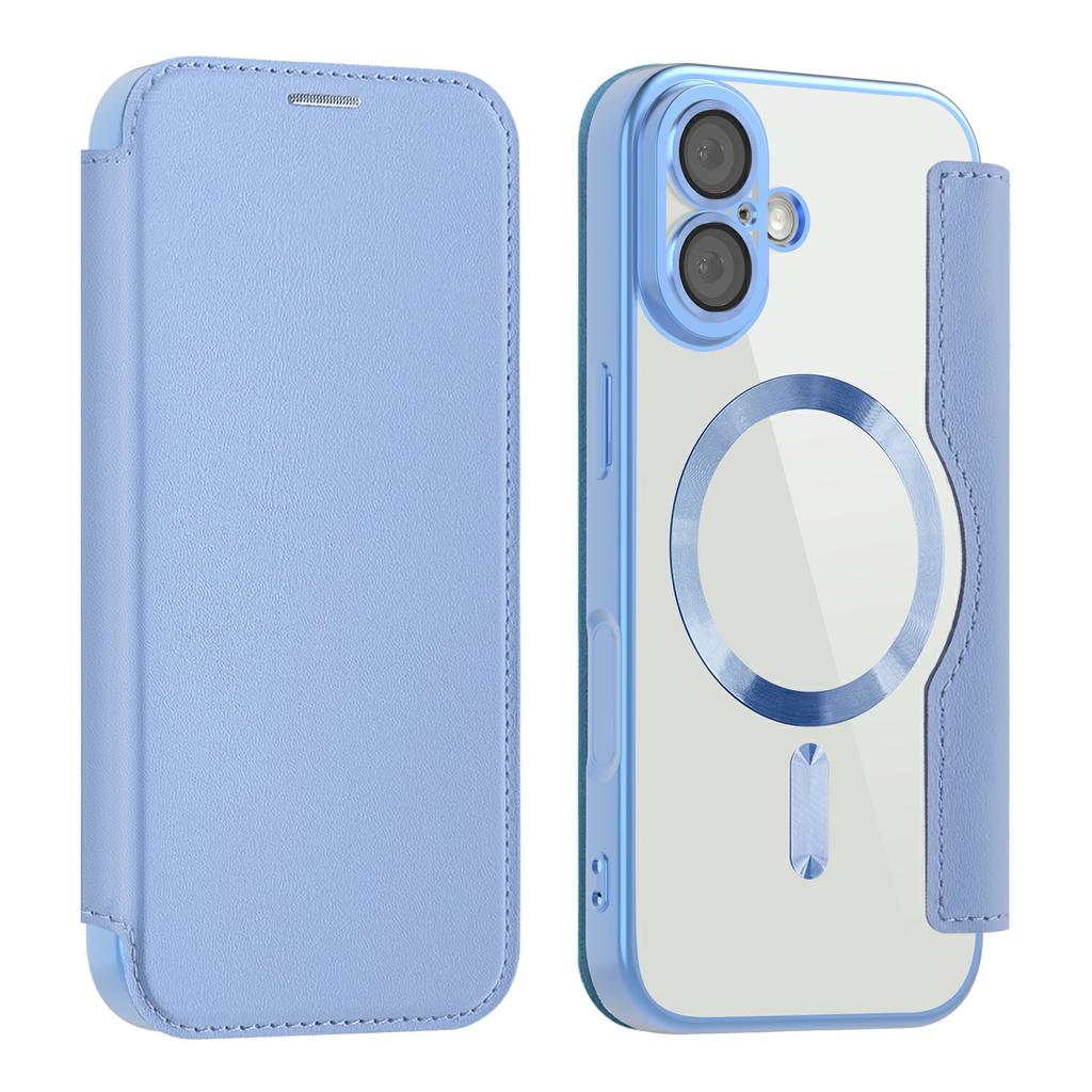 Чехол для iPhone 17, совместимый с MagSafe, кожаный чехол для телефона с RFID-блокировкой