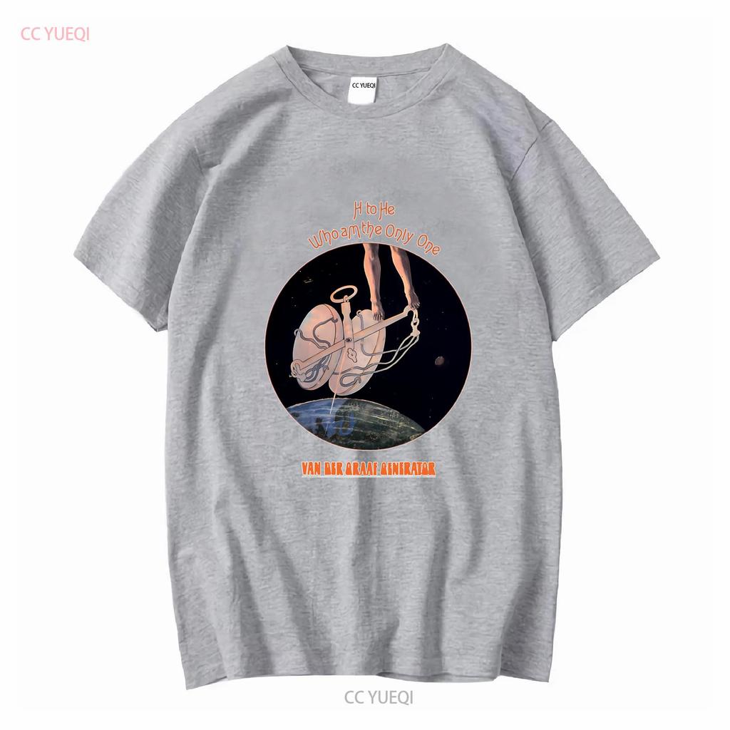 Генератор Ван де Граафа H to He Who Am the Only One Классическая футболка с длинным или коротким рукавом винтажная стираная унисекс немного