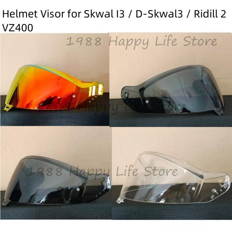 Ветровое стекло для шлема Shark Skwal i3 / D-Skwal3 / Ridill 2 VZ400 Линза Солнцезащитное Стекло Видоискатель Ветровое стекло Аксессуары для мотоцикла