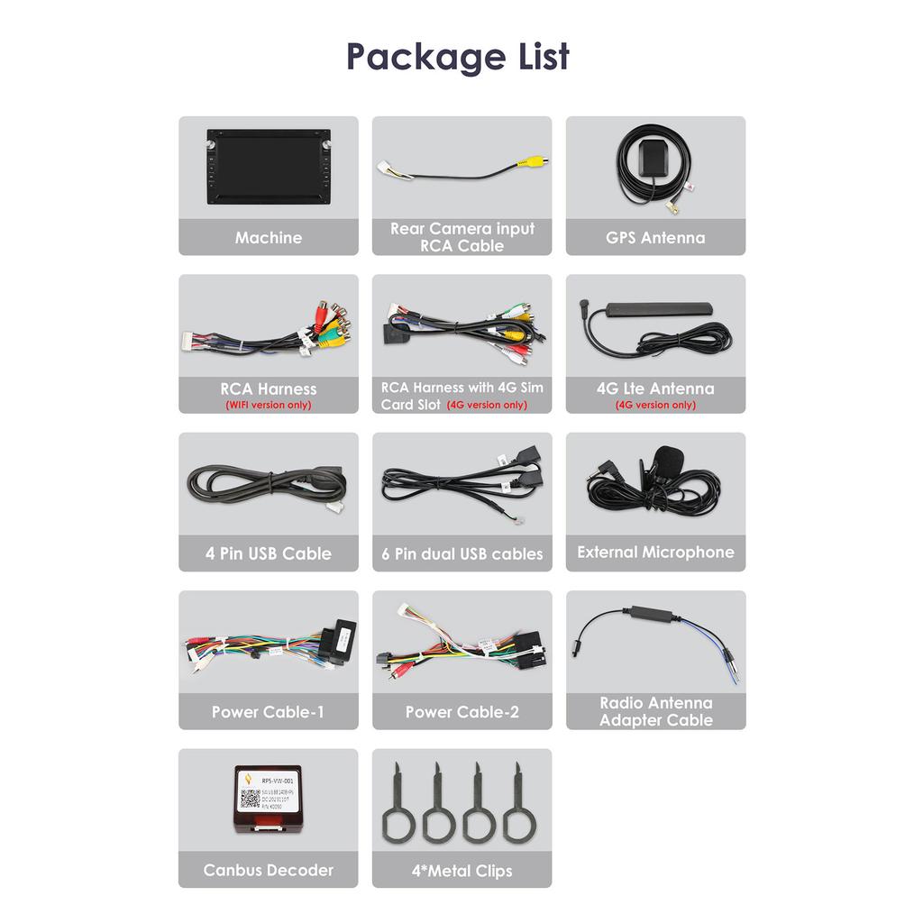 Hizpo Intelligent Screen 8Core DSP Car Multimedia Player for VW Golf 4 Passat POLO Transport T5 Multivan Seat Jetta CarCarplay 4G Autoradio AI GPS