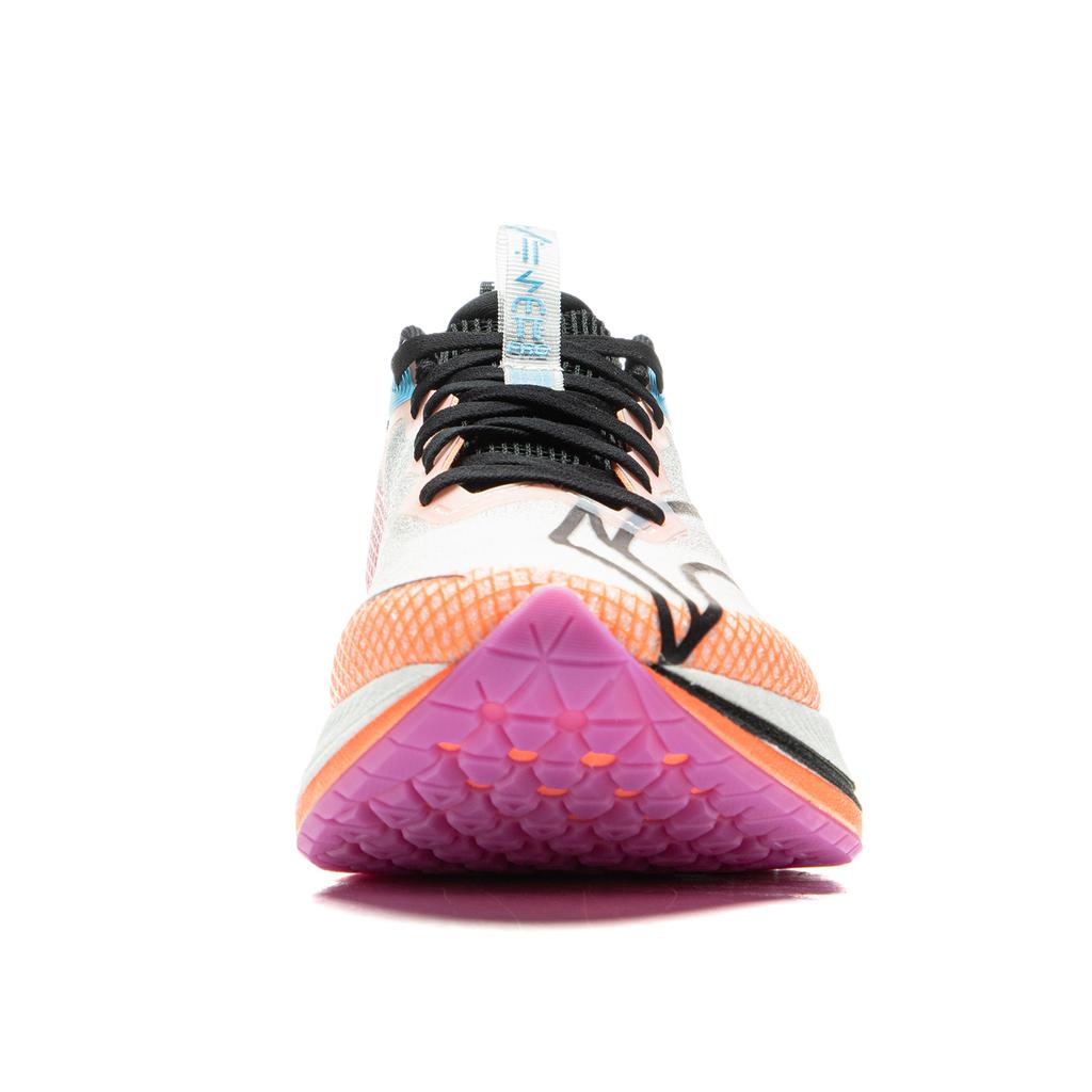 Li Ning Red Hare 7 Pro Амортизирующие Нескользящие Низкие Тренировочные Спринтерские Беговые Кроссовки Мужские Белый Оранжевый ARPU001-18