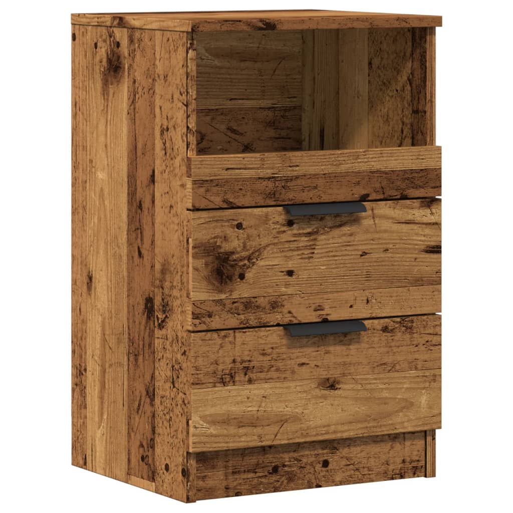 Nachttisch, Schubladenschrank, Beistellschrank, 40x36x65 Cm
