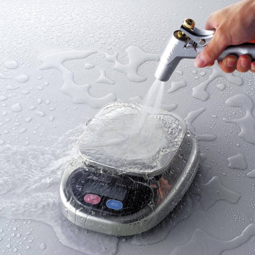 Certified Dustproof and Waterproof Digital Scale Minimum 2g Pan x Certified for 5 A&D HL-2000iWP-K-A5 (Capacity 2000g, Display (Usable Range