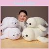 Cute Plush Seal Toy Short Pile Fabric  Childs Bedtime Playroom Decoration Doll