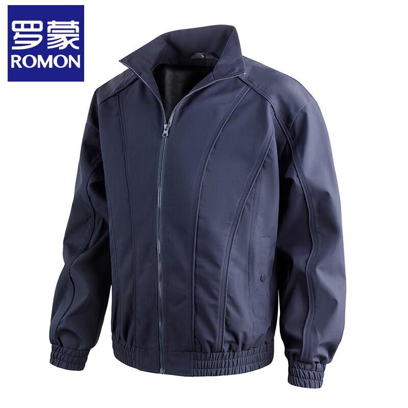 ROMON Men's Casual Stand-Collar Fall Jacket