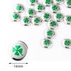 14mm Car Logo Remote Key Emblem Sticker Decoration Decal Accessories For Alfa Romeo Tonale Stelvio MiTo Giulietta Giulia ALFA 4CTM6 