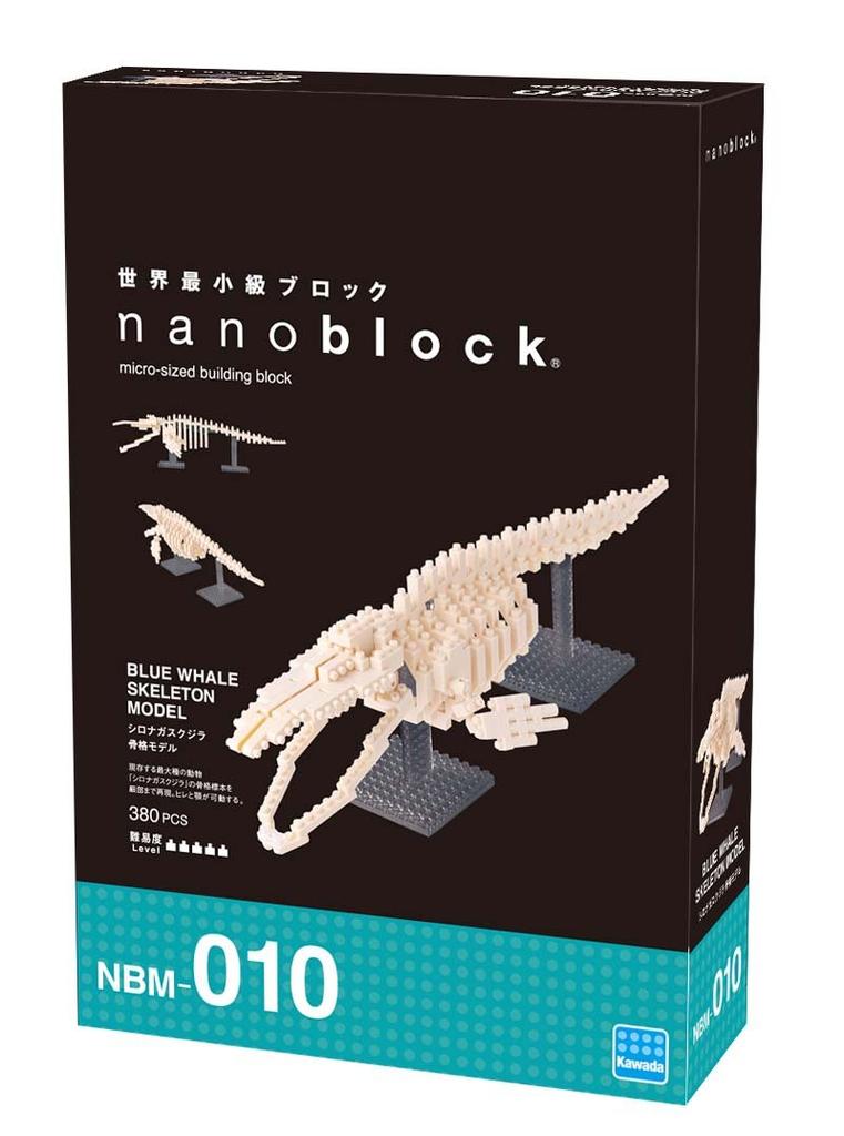 Nanoblock Модель скелета синего кита NBM-010