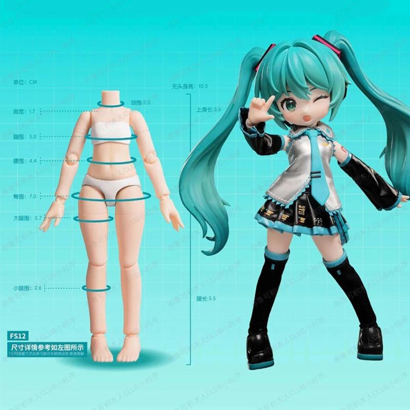 Оригинальная Hatsune Miku Q-версия 17-е Чудесное Издание Miku Singer Фигурка Действия Подвижные Суставы Сборная Игрушка Кукла Подарок