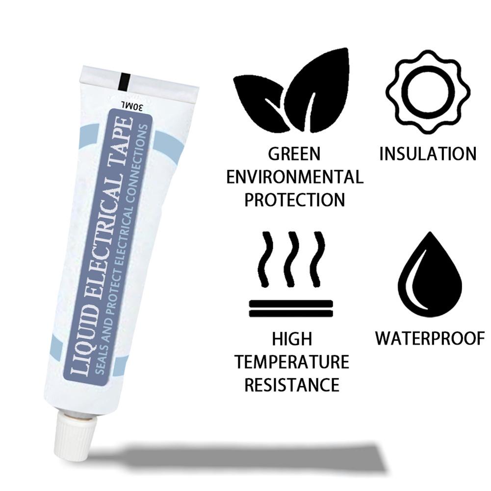3-15 шт. Водонепроницаемая электронная изоляционная лента Некоррозионная жидкая изоляция Сопротивление Герметик Герметизирующий Клей для склеивания