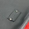 Christian Louboutin Logo Kibi Vanity bag Hand Bag Leather Black