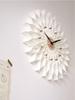 Interform Lefale Wall Clock CL-9903NA Natural Flower Step Movement