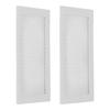 2pcs Baby Proofing Vent Covers Protective Silicone Safe Vent Covers for Home Floor Grey