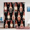 2D плоская печать JIT 2 шт. Шторы (Без Рода) GnomeGreetings Современные Модные Шторы Машинная Стирка Тканевые Шторы