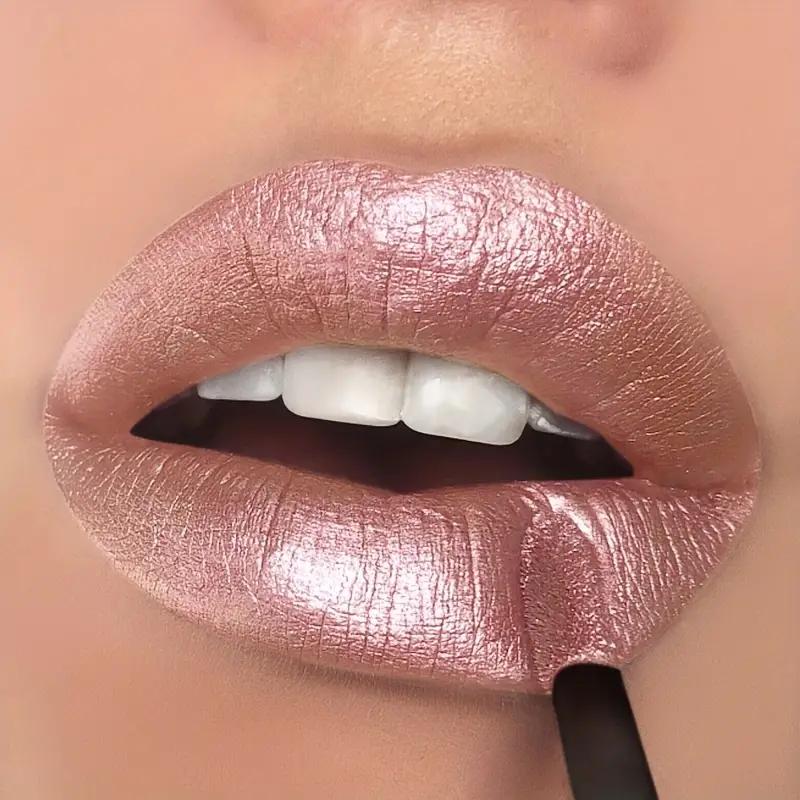 Роскошный блеск для губ Berry-Shine Glitter, увлажняющая помада с высоким содержанием пигмента, стойкая глазурь для губ Diamond Shine для всех типов кожи