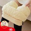 Winter Thick Fleece Wool High-waist Legging Extra Thick Warm Thermal Thicken Trousers Women Leggings Silk Filling Pants