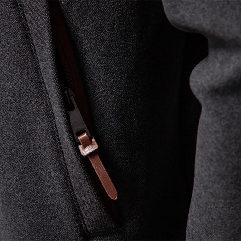 Callaway 2025 Autumn and Winter Embroidery New Men's Hooded Sweatshirt with Plush Insulation, High-quality Color Blocked Men's Top