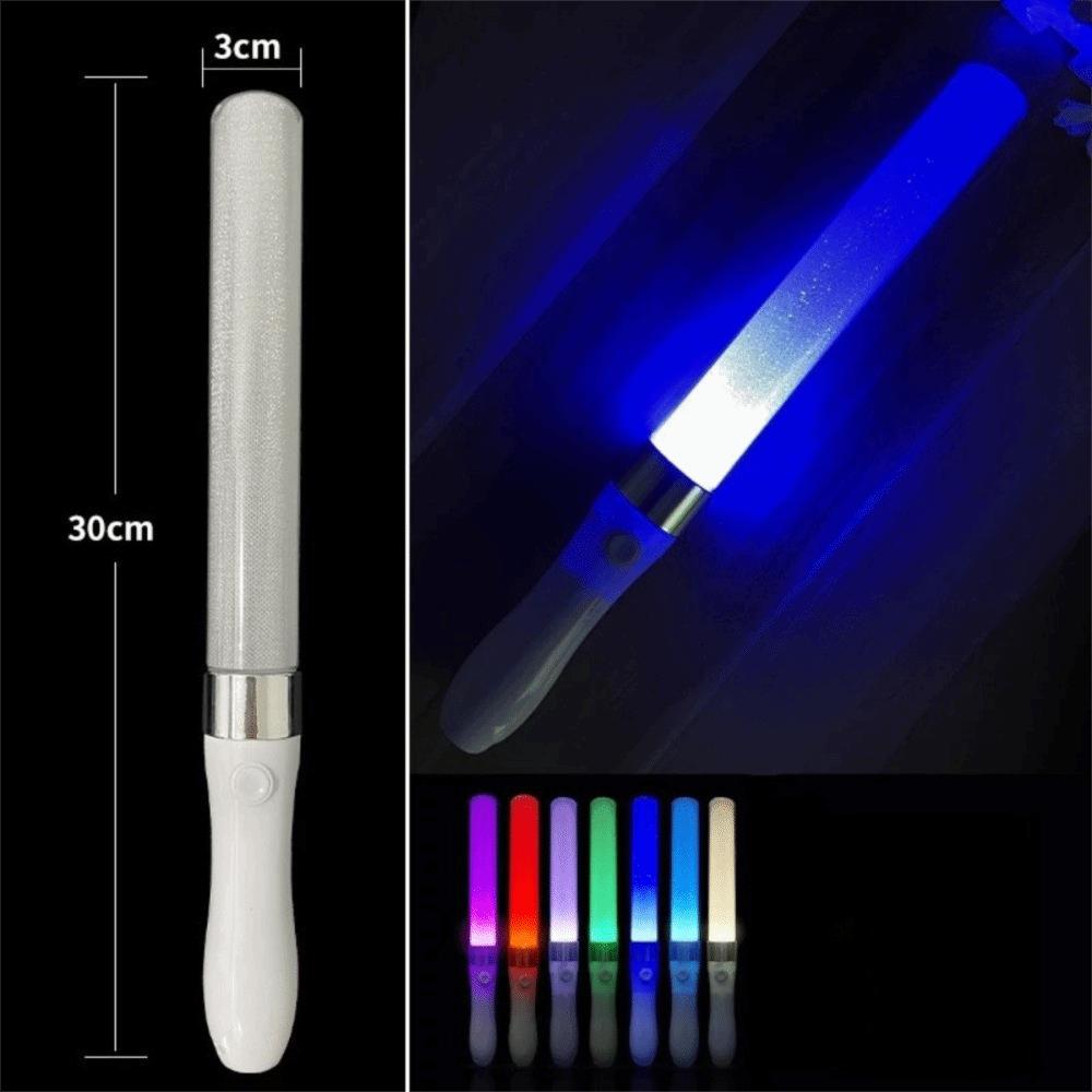 Luminous LED Glow Stick Battery Operated Light Stick Portable Flashing Lightstick Holiday