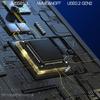 Док-станция M.2 Два протокола TypeC PD100W USB3.2 10 Гбит/с HDMIсовместимый 2.0