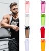 Спортивная шейкер-бутылка из ПП с индивидуальным логотипом, 600 мл, портативная для фитнеса, бутылка для воды