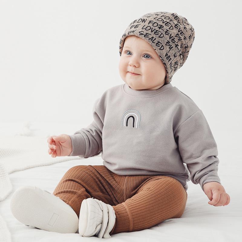 Stylish Baby Casual Round Neck Sweater for Boys & Girls - Autumn Pullover
