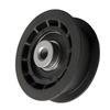 Mower Single Slot Black Pulley Lawn Mower Flat Idler Pulley Lawn Mower Idler Pulley For 15280 106-2176 Lawn Mower