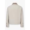 Emporio Armani 25S S Men Colorblock Suede Collar Jacket A515110033