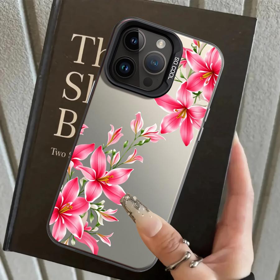Прозрачный прохладный чехол с принтом вишневого цвета для iPhone 17 Pro Max 12 11 XR 14 13 Pro 16 XS Air 15 Plus Задняя крышка телефона