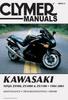 Книга Kawasaki Ninja ZX900, ZX1000 & ZX1100 Motorcycle (1984-2001) Service Repair Manual