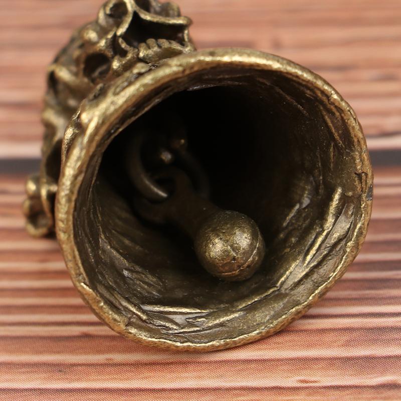 Сплав ретро три льва колокольчик ветряная музыка подвеска для автомобиля антикварный колокольчик мини скульптура молитва Гуаньинь колокольчик шуй фэн колокольчик