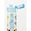 Skater Children's Water Bottle, 2-Way, 470ml (Direct Drinking) or 430ml (Cup Drinking), Disney Mickey & Friends Balloon Design, Stainless Steel, Insul